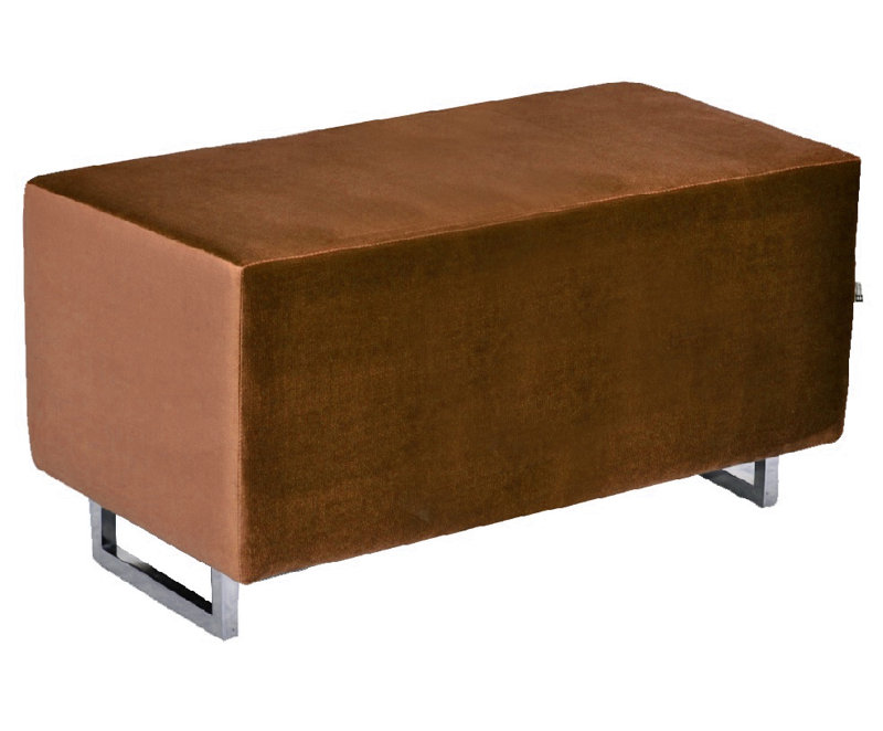 Pepi Upholstered Bench, Brown
