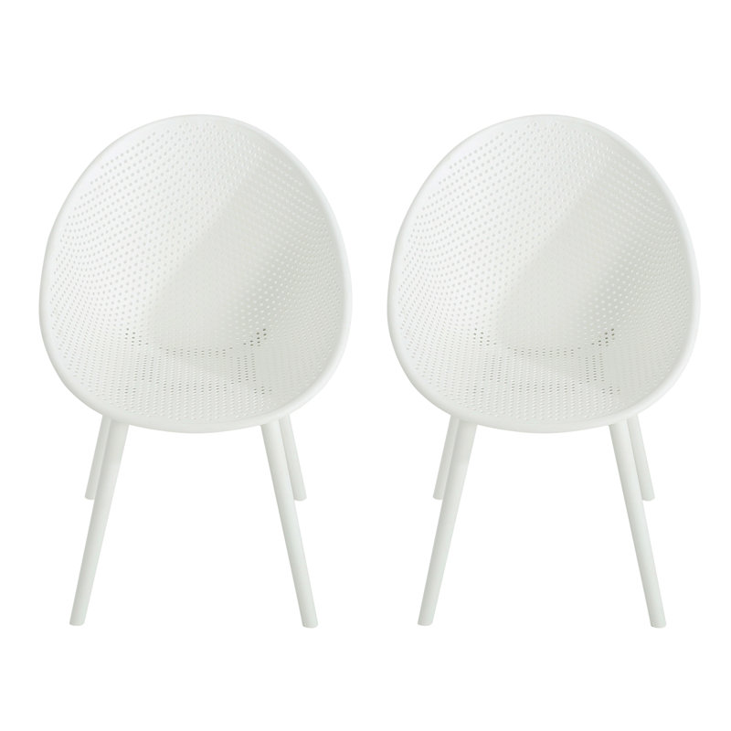 Ensemble de chaises Gable (ensemble de 2), Blanc