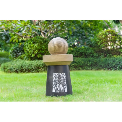 Lanterne de jardin d'extérieur avec lampe de paysage décorative à DEL en forme de feuille pour terrasse de jardin