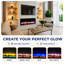 New Hawnby Media Wall Fireplace