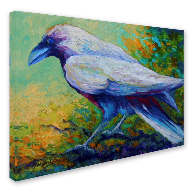 Kucera «Raven 2», reproduction sur toile tendue, H 18 po x l 24 po