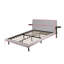 Lit plateforme tapissier avec table d'appoint Arcola-1001453417-1001453414