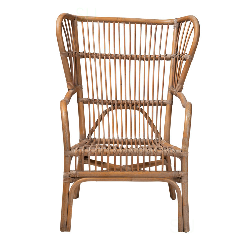 Chaise en rotin, fauteuil moderne bohémien