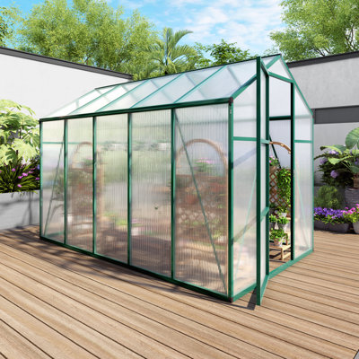 Serre en polycarbonate 6 x 10 pi