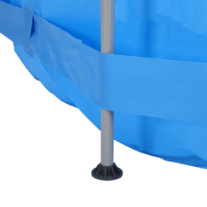 Akhenaton Steel Novelty Hard Sided Pool 76cm H x W x L, 76cm H x 360cm W x 360cm L