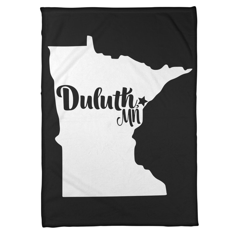 Jeté polaire de minnesota, l 62,5 po x L 82,5 po, Noir