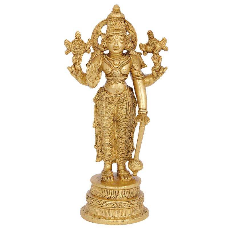 Lord Vishnu tenant un Gada