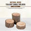 Bougeoirs en bois pour bougeoirs-792245475