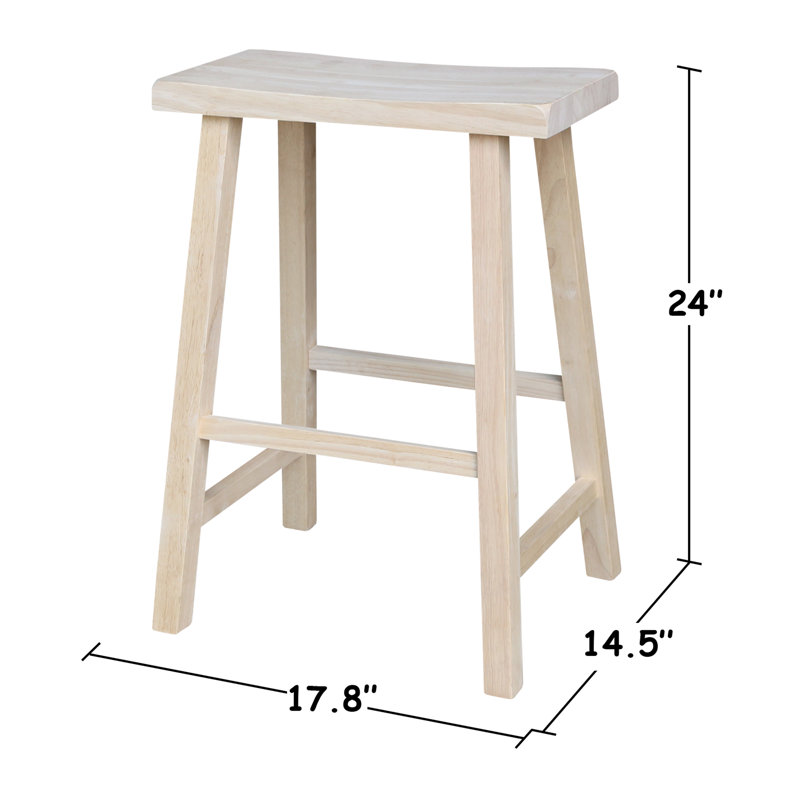 Tabouret de comptoir Creations, Tabouret de comptoir (siège d'une hauteur de 24 p, Non fini