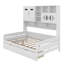 Lit de jour en bois avec tiroirs-107130008-107130006