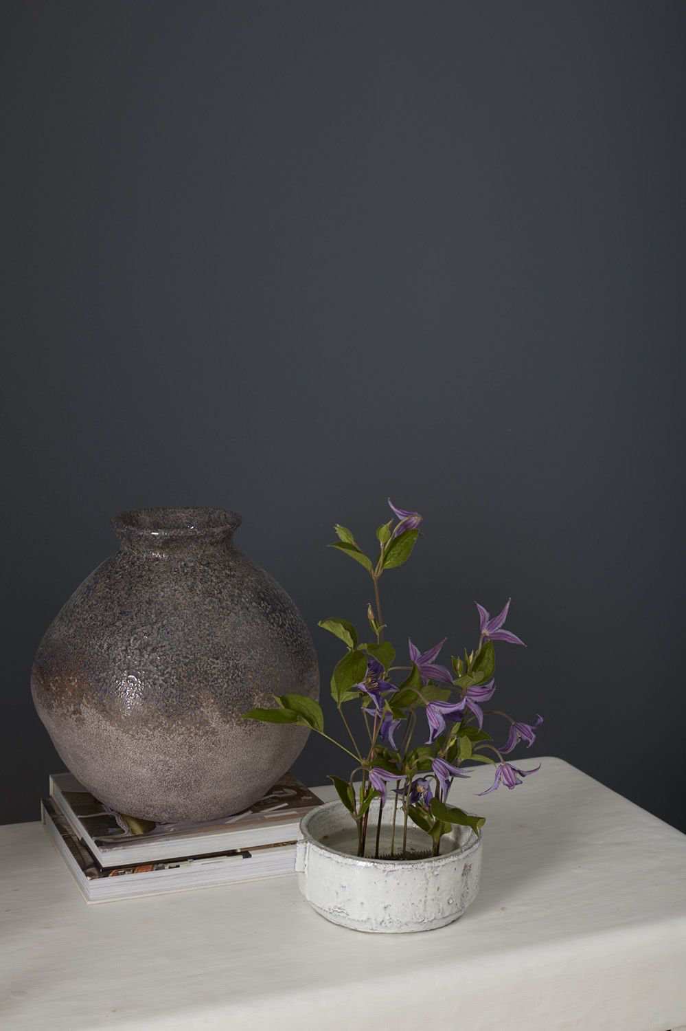 Donia Handmade Terracotta Table Vase, 12.25" H x 12" W x 12" D