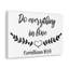 Do Everything in Love Corinthians 16:14 1 Piece Wrapped Canvas Wall Art-328893841