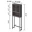Armoire de rangement industrielle pour salle de bain - réglable, durable-97752565