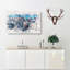 The Beauty of the Chicago Skyline Watercolour - Wrapped Canvas-56658441