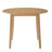 Extendable Round Dining Table with Adjustable Size