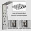 44.48'' Shower Panel with Fixed Shower Head-80920135