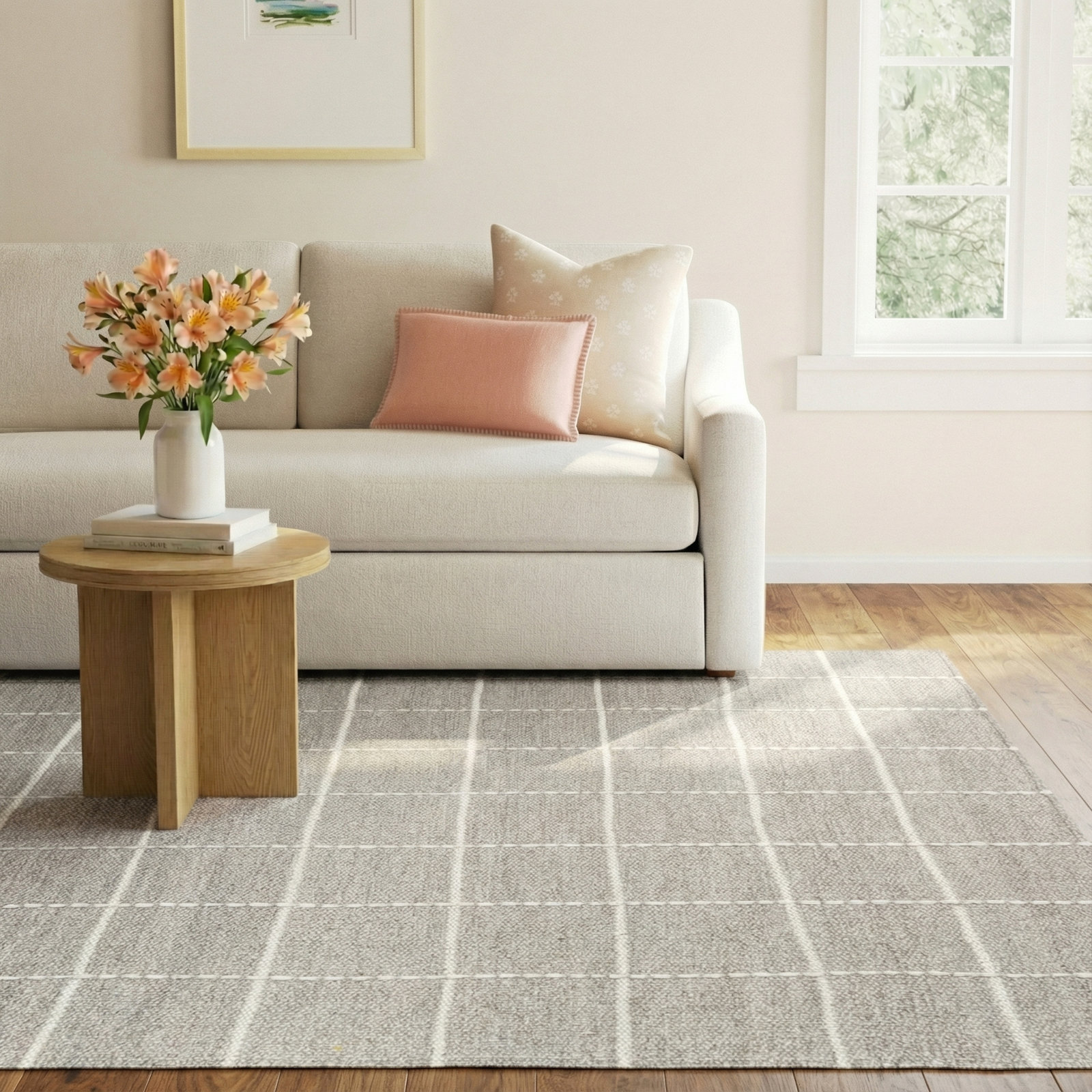 Loxe Flatweave Geometric Rug, Rectangle 8' x 10'