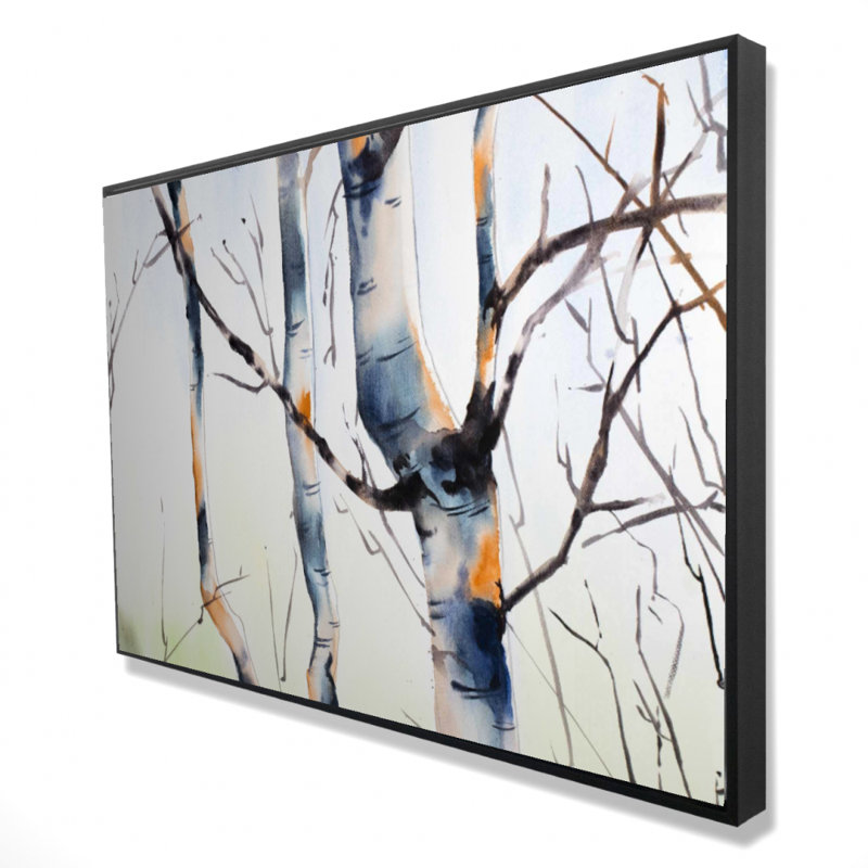 " Three Small Birch Trees "