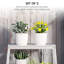 Set of 2 Plant Pots Plastic Outdoor Garden Planters 22cm-1092481237-1092481239