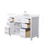 Beckett 48" Freestanding Single Bathroom Vanity with Quartz Top-1394137244-1394137245-1394137216