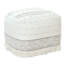 Petit repose-pieds carré en coton Mcginty, beige-1887274182