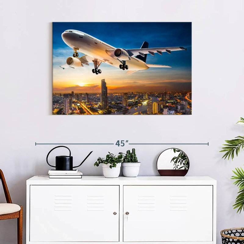 Mehar Transportation Plane, 24" H x 36" W