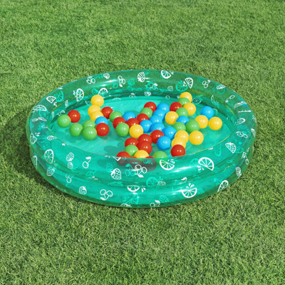 Bestway: Splash & Play - Inflatable Ball Pit Pool - 36" x 8", Kiddie Water Pool, 50 Colorful Balls