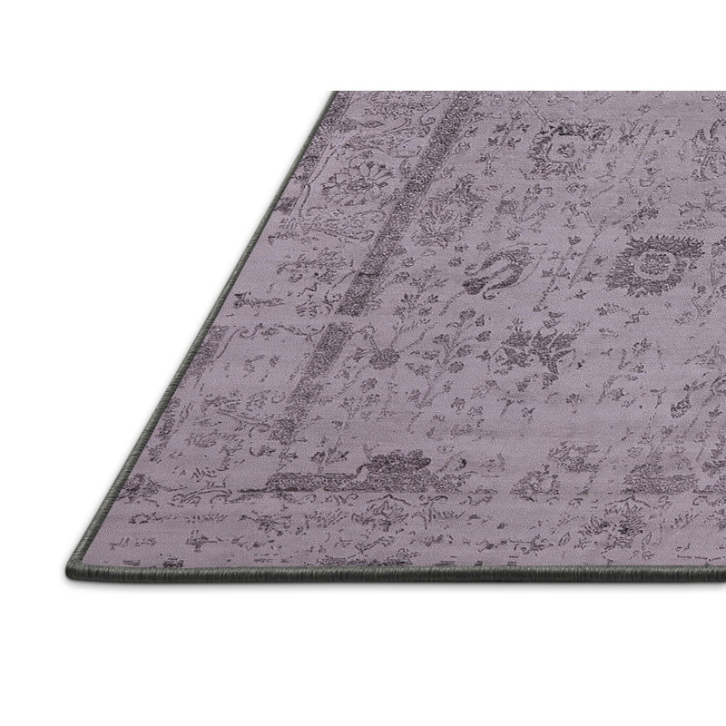 Tapis oriental gris / mauve, Rectangle 6 pi x 9 pi
