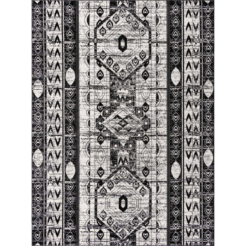 Tapis ivoire Ibaad, Rectangle 7 pi 10 po x 11 pi