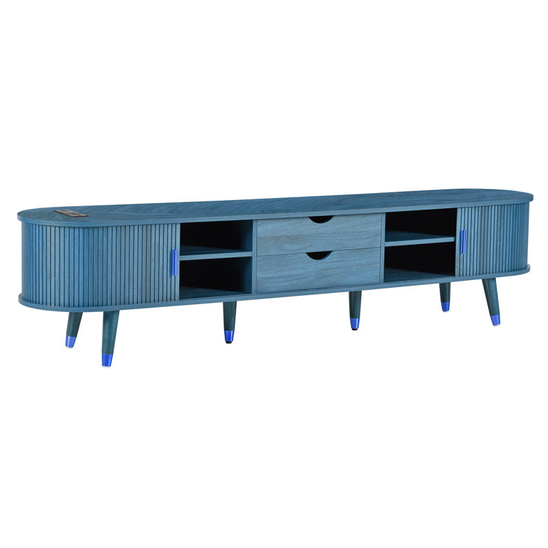 2 - Piece Living Room Table Set, Blue