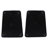 Glass & Steel Speaker Stands, 24" Height