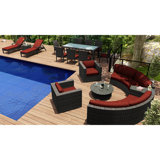 District Outdoor 18 - Piece Conversation Set