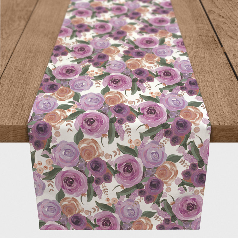 Chemin de table Anarosa, 72 po x 16 po