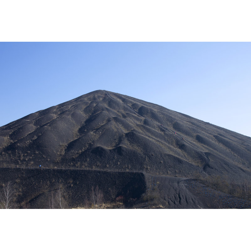 Spoil Tip In Northern France by Coica - Wrapped Canvas Print, 61cm H x 91cm W