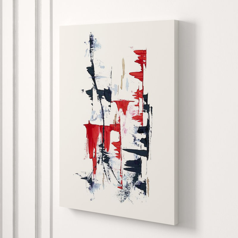 Down Shift II Painting by Dylan Grey, 56" H x 40" W, Image Brush Gel