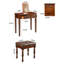 Dressing Table with Mirror