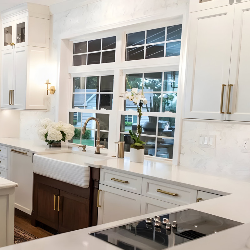 Elysian 10 x 10 Dolomite, Calacatta Marble Honed Warm White Mosaic Tile (3.54 Sq Ft/Case) - 5 Pack