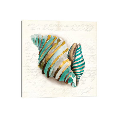 Blue Coral III by Aimee Wilson - Wrapped Canvas Painting