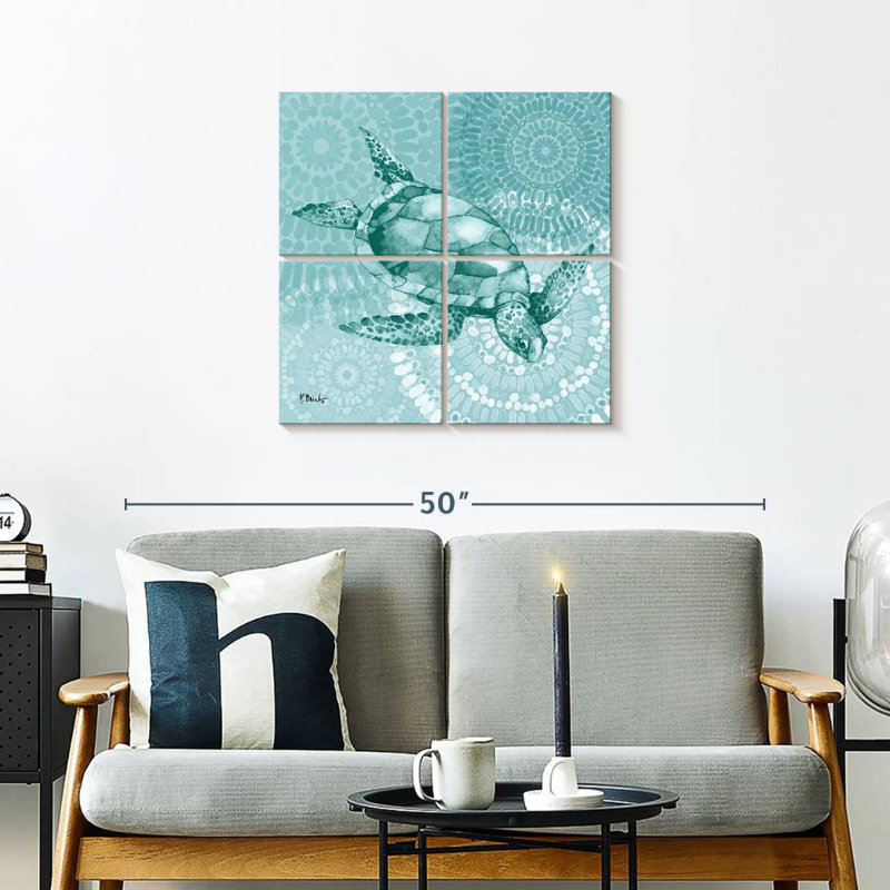 Brampt Mandala Sealife III, H 26 po x l 26 po