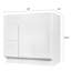 Base de meuble-lavabo blanc Koville VSD3621L-128722818