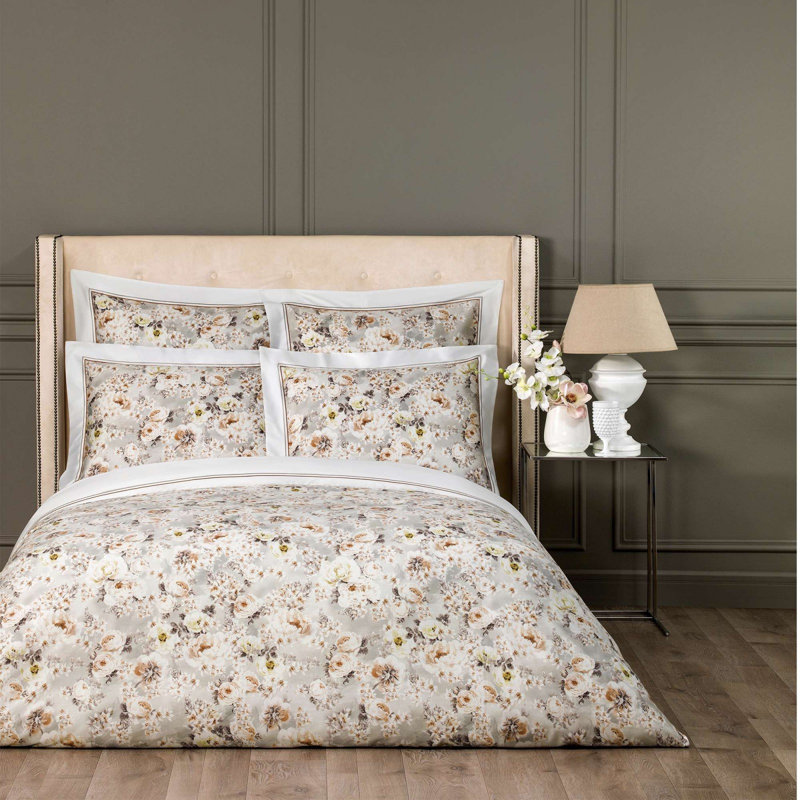 Drap 100% coton à densité de tissage 300 fils Emmie, Drap plat grand