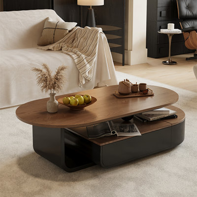 Table basse moderne simple ovale