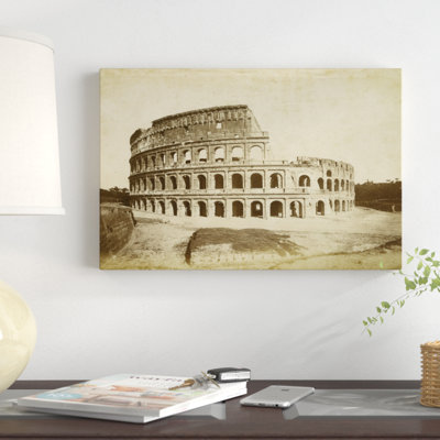 The Colosseum by Giacomo Brogi - Photograph Print