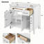 Meuble-lavabo de salle de bain sans lavabo-550756513
