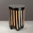 Hand-Carved Wood Side Table-1963096109