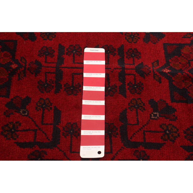 Tapis rouge Malayka Esari 6 pi 7 po x 9 pi 9 po