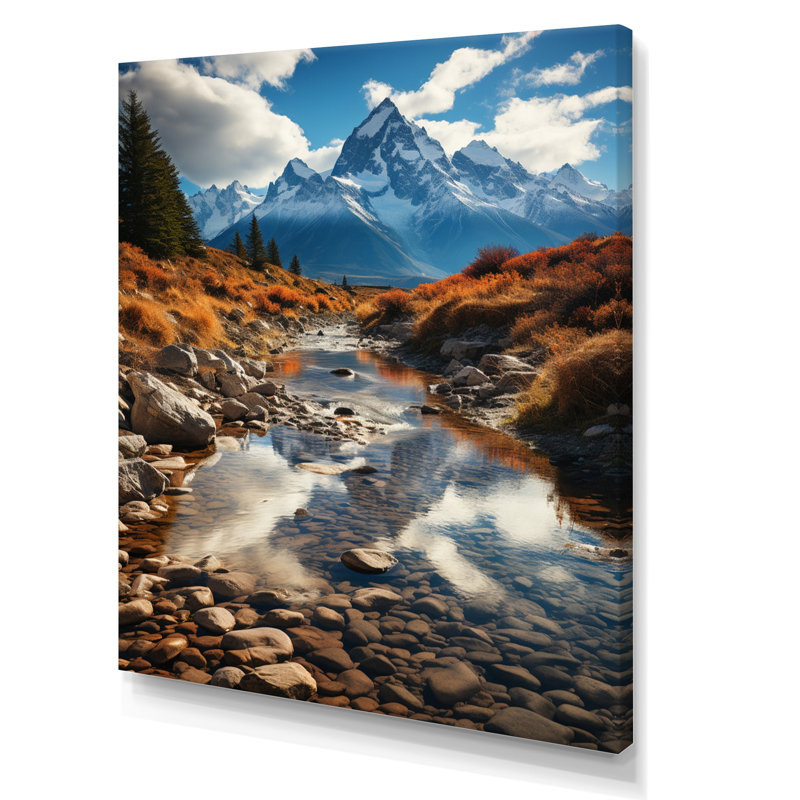«USA Grand Teton National», reproduction sur toile, H 20 po x l 12 po x P 1 po, Toile tendue