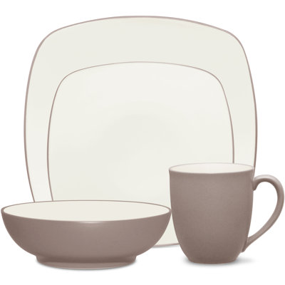 Colorwave Stoneware Dinnerware Set - Service for 1