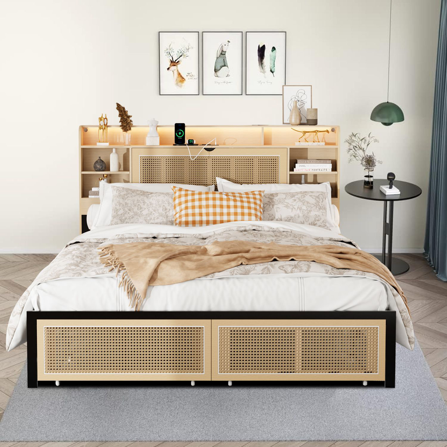 Minimalist Bed Frame - Etsy