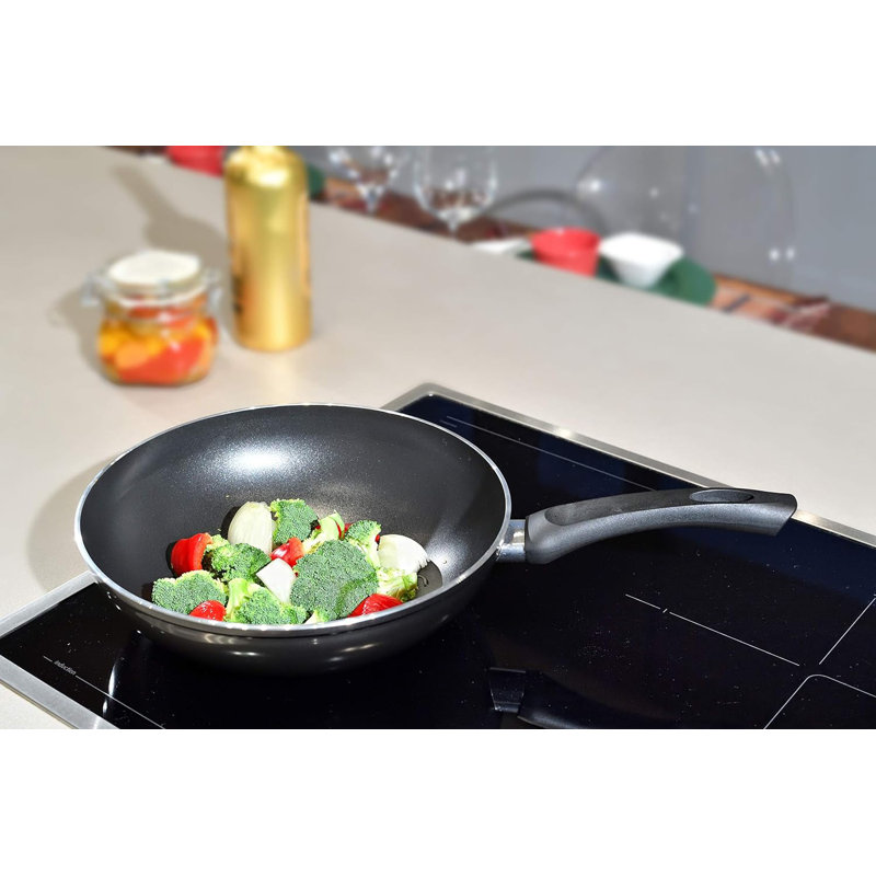 RAVELLI Italia 11'' Aluminum Wok